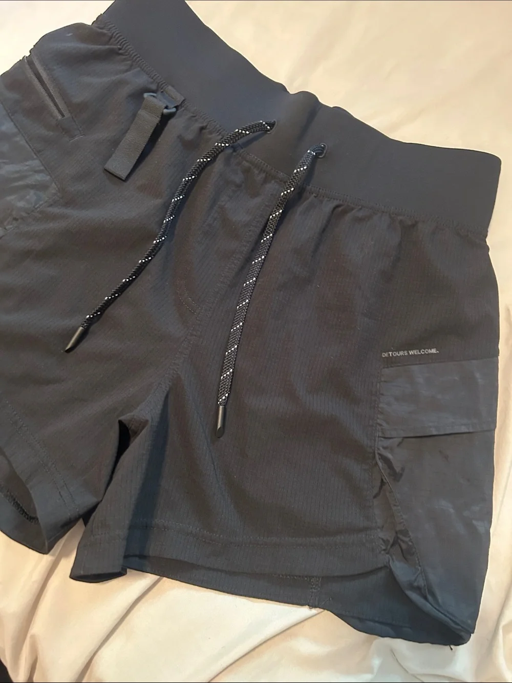 lululemon athletica Black hiking Shorts